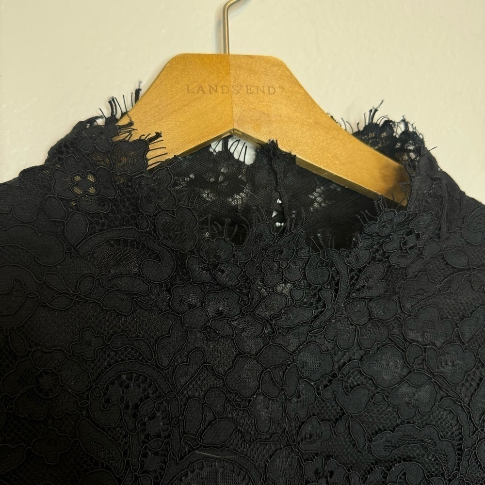 Fame And Partners The Tawny Romper Black Lace - Picture 6 of 16